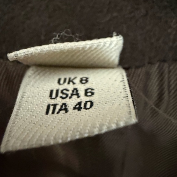 BURBERRY | Brown Wool Cashmere Blend Belted Double Breasted Trench Coat US 6 - Picture 12 of 15